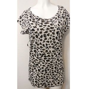 forever 21 mini cheetah dress with grow on sleeves